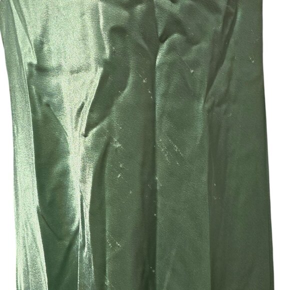 Vtg Gunne Sax Halter Satin Formal Gown Womens Size 3/4 Jessica McClintock - Picture 10 of 16